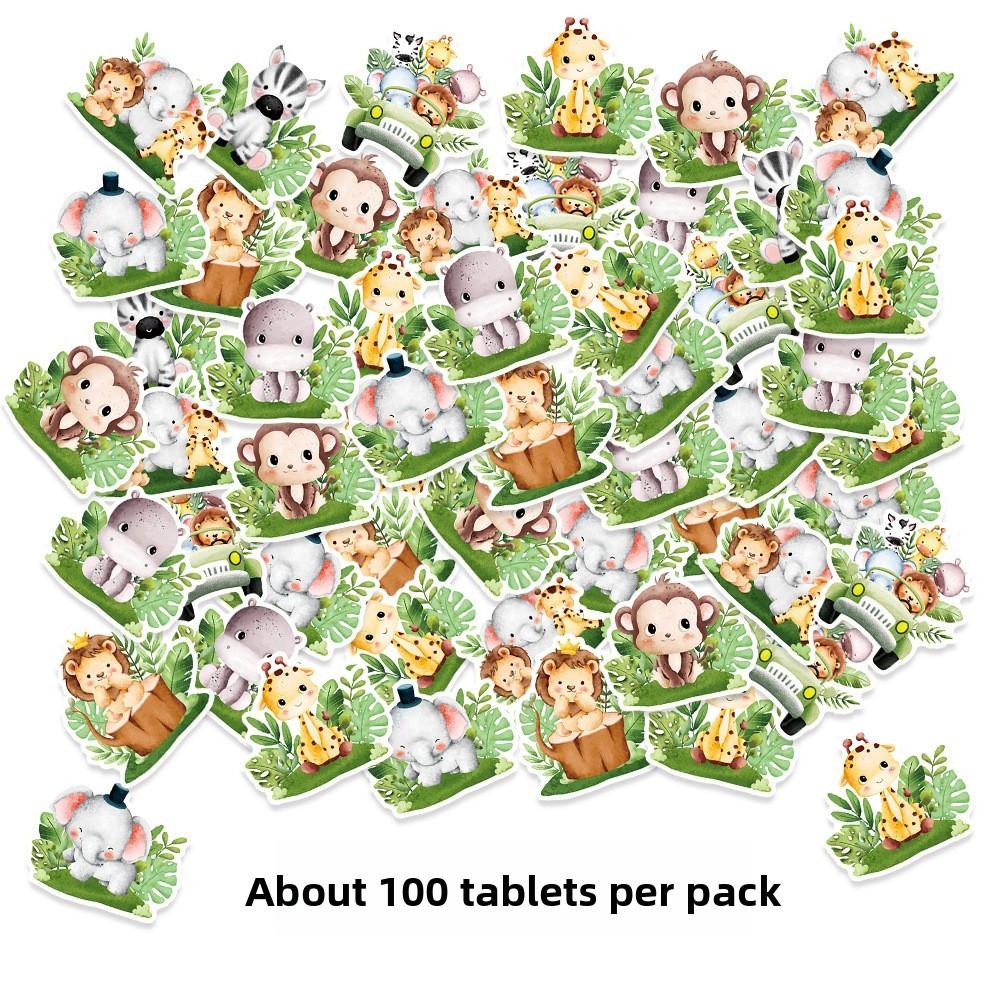 Themed Jungle Animal Confetti Birthday Party And Event Decoration Throwing Props