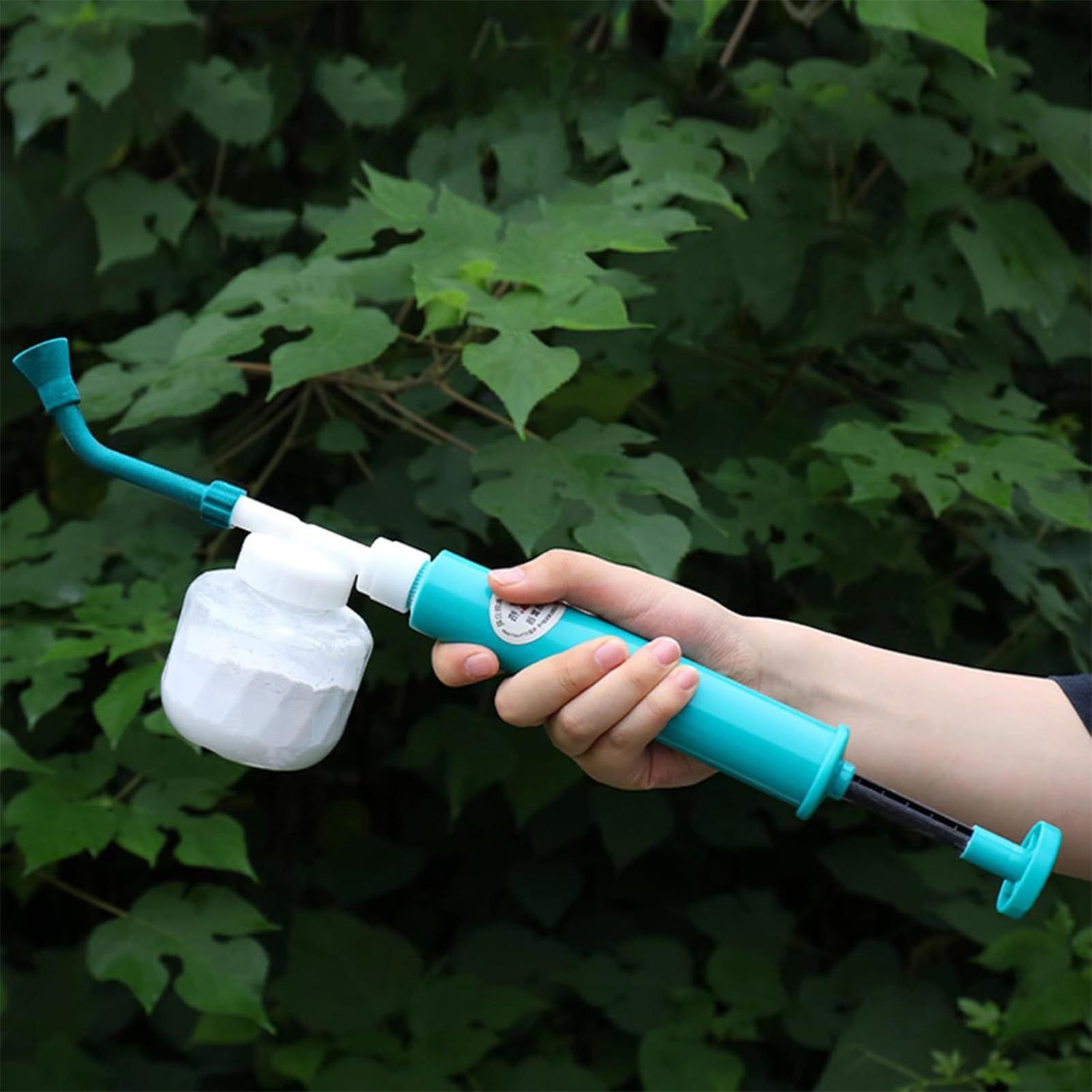 Garden Powder Applicator Dispenser Gardening Tool Easy to Use Pollen Spraying Machine for Outdoor Kiwis Melon Peach Vegetables