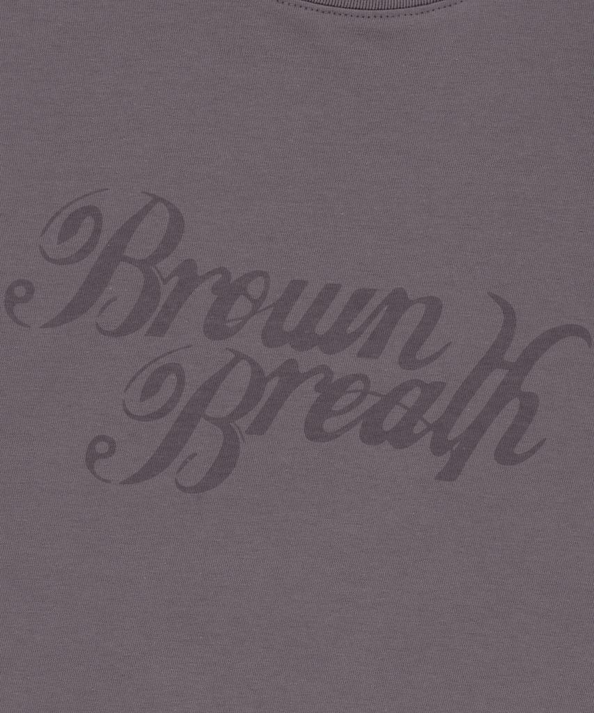 BROWNBREATH W Cut Out Tee - Lavender