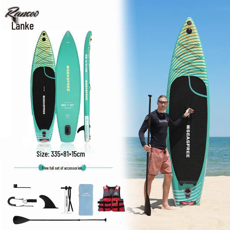 Lanko Inflatable Paddle Board - Universal PVC SUP for Surfing & Paddling