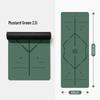 PU Yoga Mat with Alignment Lines