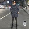 Women's Loose Hooded Duck Down Jacket