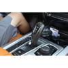 Fit For 2014-2018 BMW X5 X6 Wood Grain Inner Gear Shift Knob Decor Cover Trim
