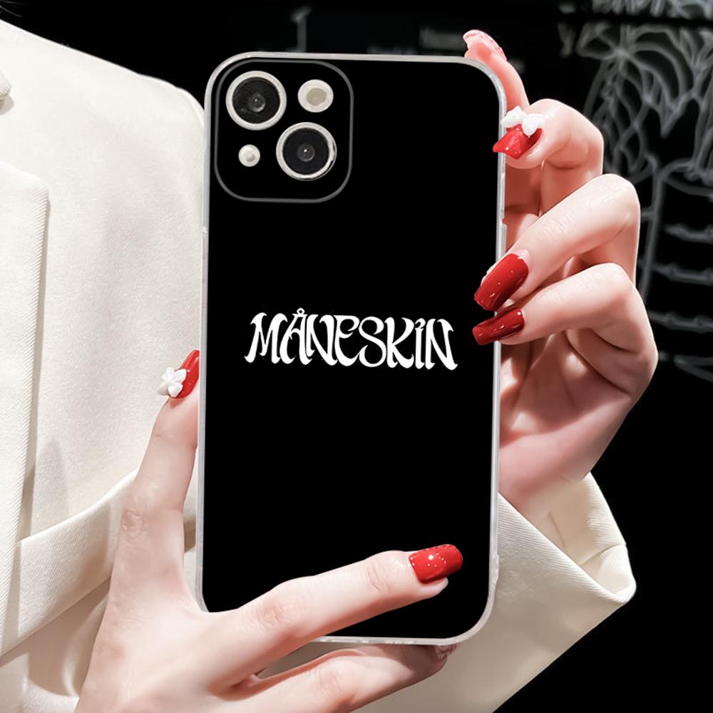 Maneskin Damiano David Phone Case For IPhone 16 15 14 11 12 13 Mini Pro XS Max Cover 6 7 8 Plus X Funda Shell