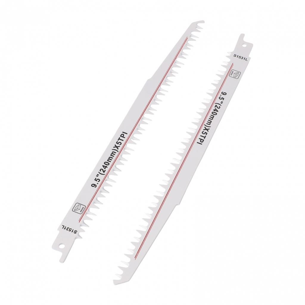 Ultra Reciprocating Saw Blades for Woodworking 135PCS S1531L