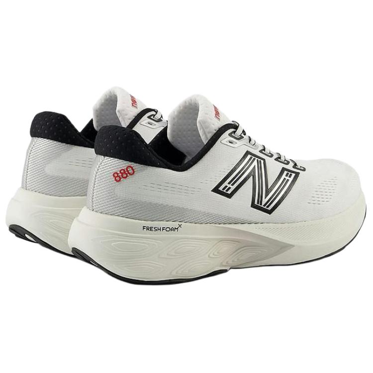 New Balance Fresh Foam X 880 V15 Support Rebound Running Shoes Men's White Black M880P15