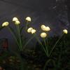 Garden Light Solar Powered Jellyfish Shape Outdoor Yard Light Waterproof Scratch-Resistant Small Size Garden Lamp