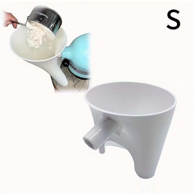 

Kitchen Aid Artisan Mixer Flour Funnel For Ksm150 5-quart Tilt-head Stand Mixer Filter Attachment To Prevent Overflow Soiling