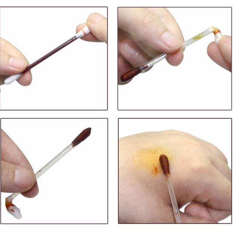 50 Stück Einweg-Wattestäbchen mit Jodophor