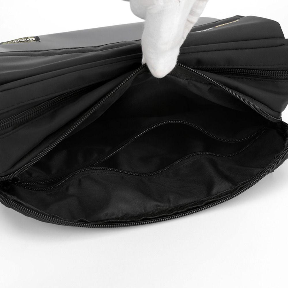 Large Capacity Men's Shoulder Bag Fabric Nylon Crossbody Bag Casual Man Messenger Bag Hiking