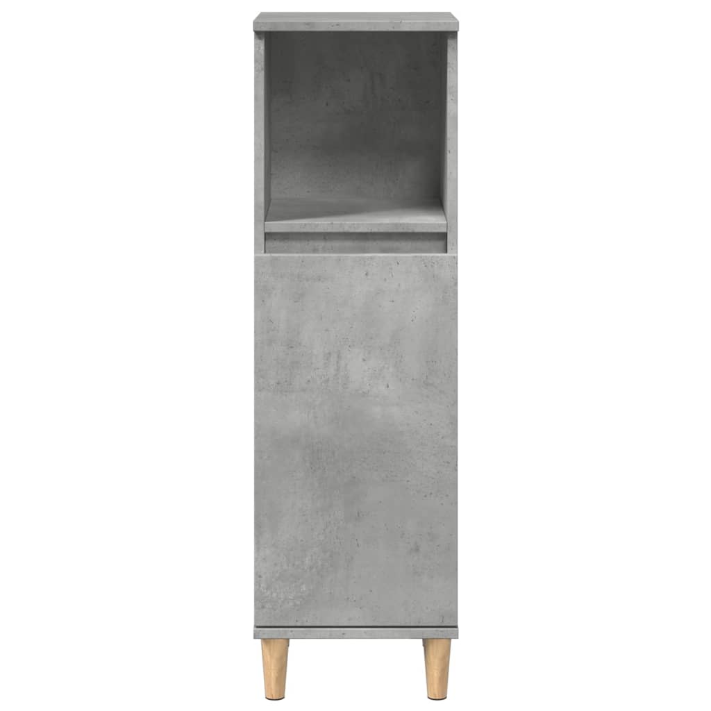 Vidaxl Bathroom Cabinet, Concrete Grey, 30X30X100 Cm