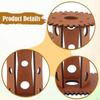 Kumihimo Braiding Disk Set,Bracelet Knitting Tool,Portable,Reusable DIY Handmade Wooden Beading Cord