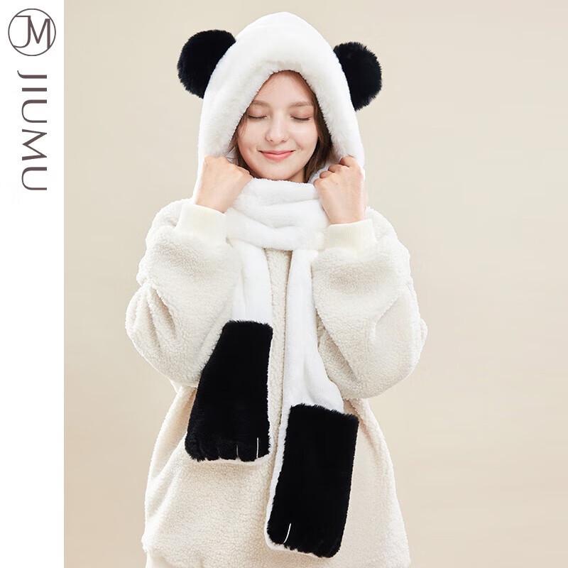 

Женский комплект: шарф, шапка и перчатки One Size