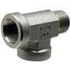 Hydraulic Adapter Tee LA 1/8" NPT 350bar