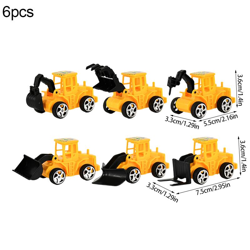 Engineering Vehicle Cake Decorations Construction Car Truck Excavator Cake Toppers Kids Boys Construction Birthday Party Favors