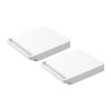 Jitsugyo (Yamazaki) Freestanding Dolly Square with Casters [Set of 2] Tower Flat Dolly Small White 5455 X 2