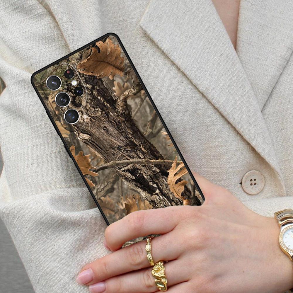 Deer Hunting Camo Cell Phone Case for Samsung Galaxy S26 Ultra S25 S24 S23 S22 S21 S20 Note10 Cover