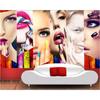 Wallpaper Retro Wall Fashionable Clothing 3d Mural Beauty Salon Decoration Painting Hair And Nail Murals