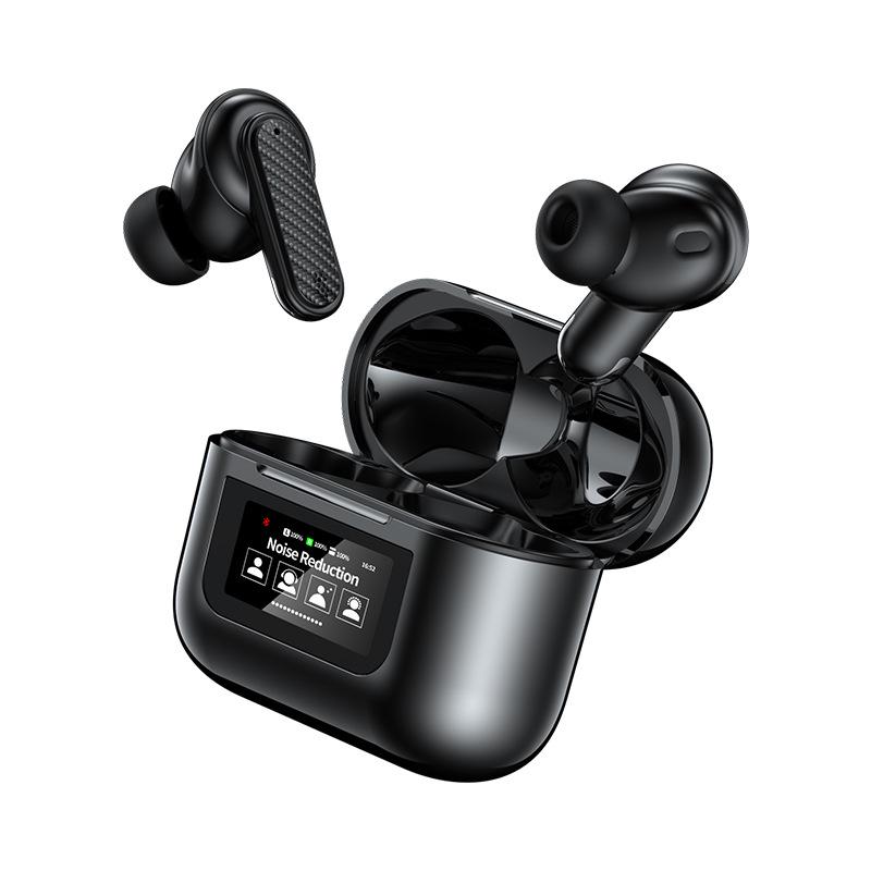 Smart Home TWS Bluetooth Earphones: Noise-Canceling, Low-Latency, In-Ear Audio for Gaming & Entertainment
