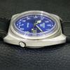SEIKO 5 AUTOMATIC VINTAGE JAPAN MENS ARABIC BLUE COLOR DIAL WATCH a701376-5 R206a-a701376