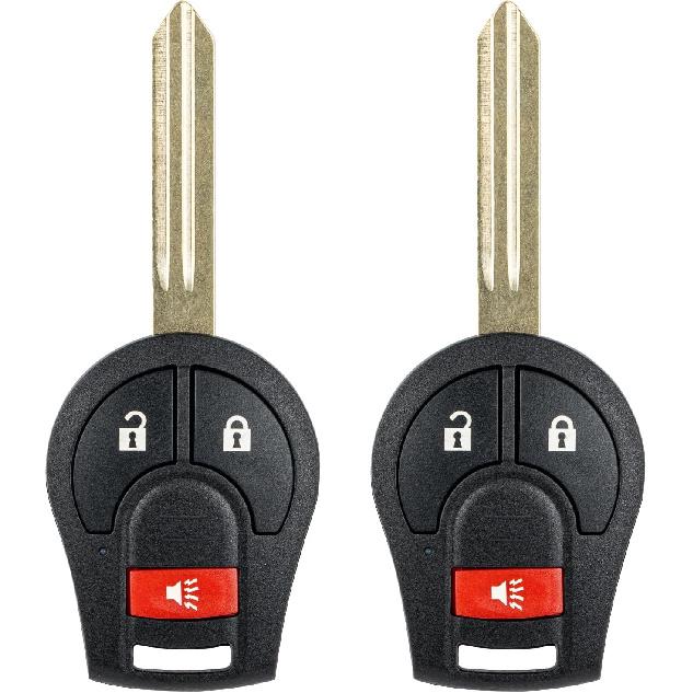 Key Fob Replacement For Nissan Altima Titan Cube Frontier Quest Rogue Sentra Versa Xterra Infiniti FX35 FX45 Car Keyless Entry Remote Control,