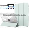 iPad 10.2" Leather Case with Pen Slot & Transparent Acrylic Back