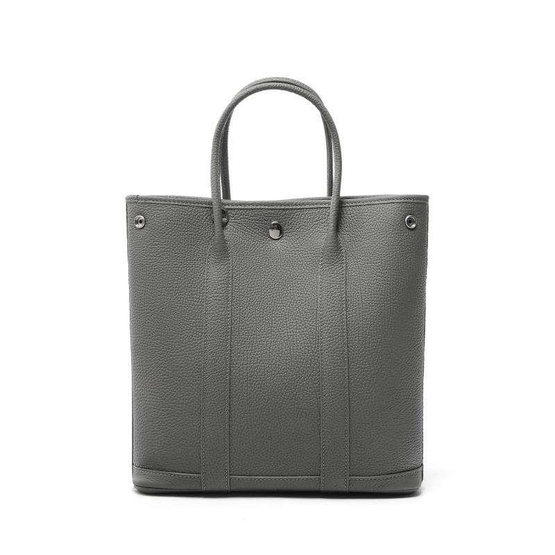 

First layer cowhide garden bag light luxury tote shoulder leather high-end commuter women s large-capacity handbag