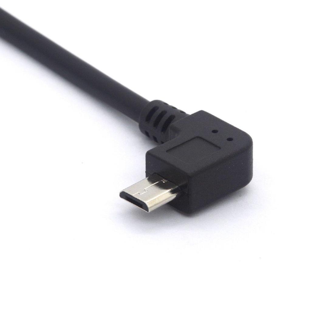 Buy SX Type C to Micro USB Cable, 90 Deg USBC Male to MicroB Male
