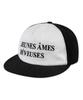 Wig Jeunes Ames 5-Panel Two-Tone Washed Ball Cap - Black