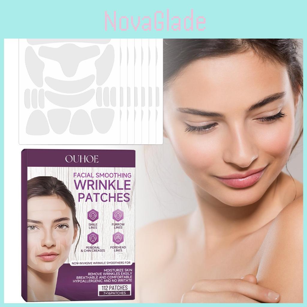 Ouhoe Facial Lifting Patches For Wrinkle Reduction Tightening Smooth Skin Elasticity