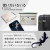 C.Yullyhime, Car Sticker, 2-Piece Set, Gecko, 3D, Cute Eyes, Emblem, Gecko, Lizard, Gecko, Silver,