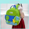 Adorable Cartoon School Backpack For Kids Breathable Nylon With Animal Print
