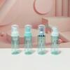 60ml Translucent Green Press Foaming Mousse Bottle for Facial Cleanser
