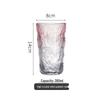 OLOEY Glacier Pattern Glass Tumbler