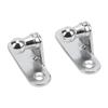 2pcs Gas Strut Mounting Bracket 10mm Ball Stud Metal Universal Multi Fit for Engine Trunk