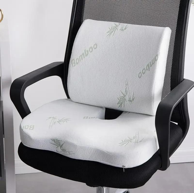 

3D Memory Cotton Waist Cushion Set Waist suppor-cushion