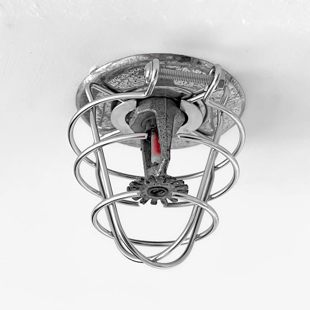 Automatische Feuerlöscher Wächterkäfig Schutzkorb Tiefer Käfig Feuerlöschsystem Sprinklerhalterung Schutzschild Zubehör