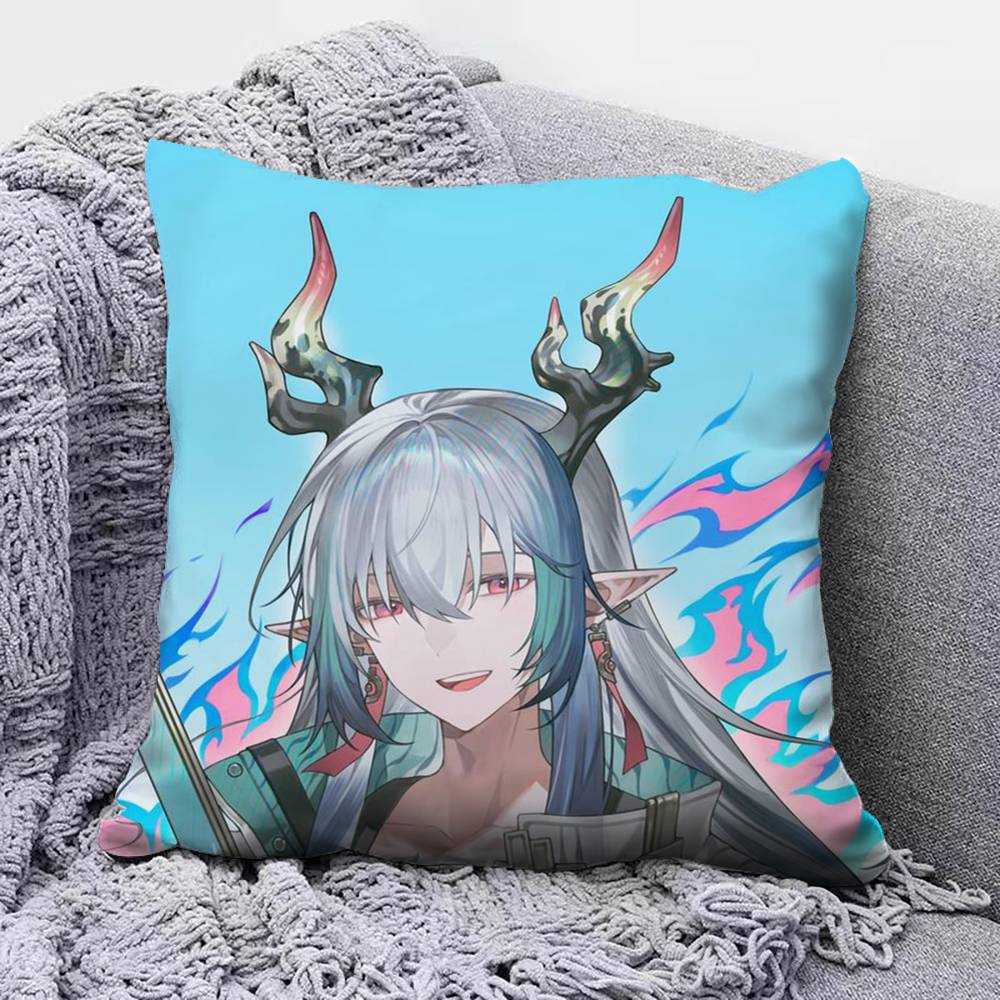 Arknights SUI SHU Home Sofa Cushion Covers and Aecorative Custom Pillow Covers