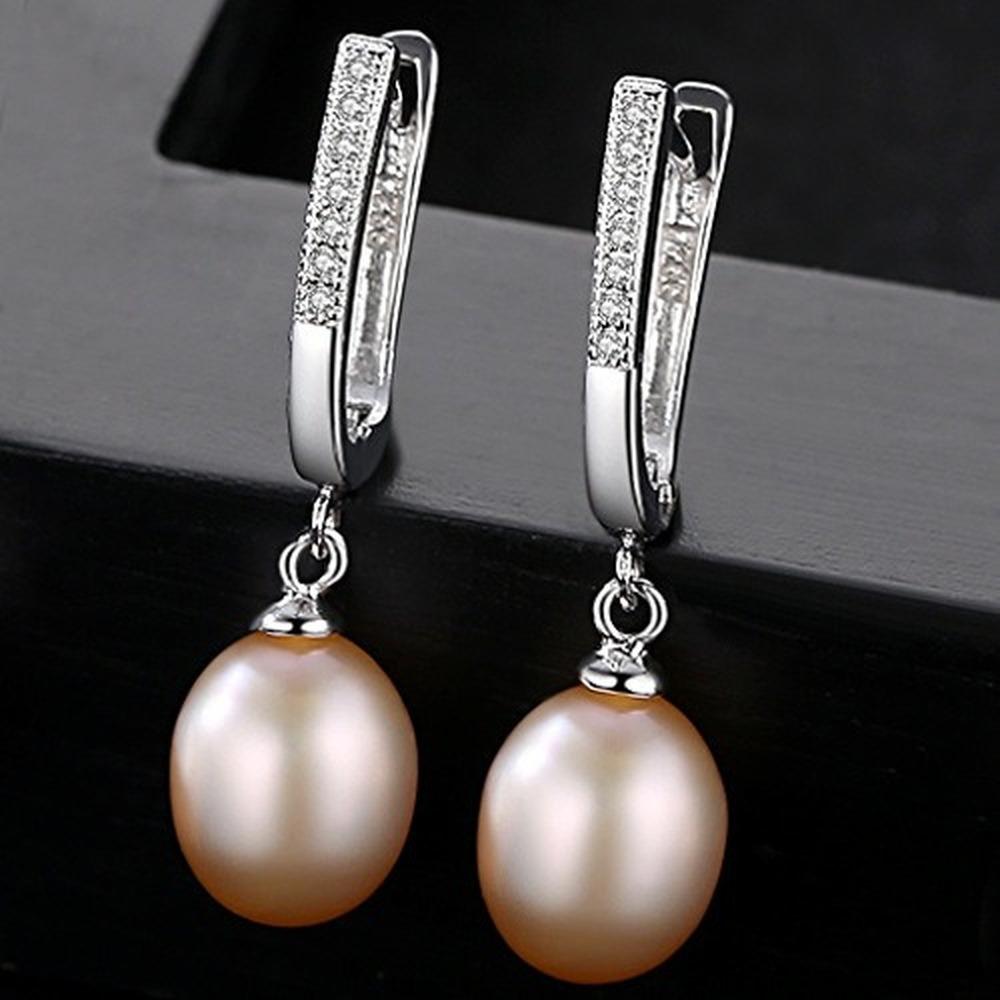 Lindon Women Fashion Artificial Pearl Earrings Wedding Party Gift