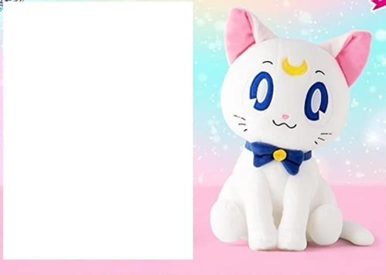 Sailor Moon Large Plush Toy Luna & Artemis ~Makeup Ribbon~ Artemis