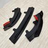 3Pcs Car Front Bumper Lip Spoiler Splitter Diffuser For Tesla Model Y Juniper 2025+ ABS Gloss Black Bodykits Tuning