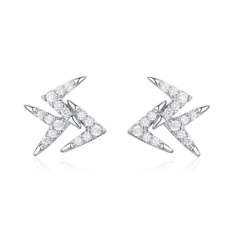 Tancise 925 Sterling Silver Zircon Earrings Drop Earrings For Women Wedding Party Gifts