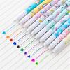 10 Pcs/Kit Adorable Color Pen Flower Animal Starry Star Sweet Flora Colored Gel Pen 05mm Pens for School Kawaii Korean Stationary