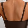 Plain Ruched Swimsuit Women One Piece Solid Swimwear Female Beachwear Bathers Bathing Swimming Swim Bodysuit Summer