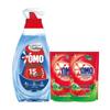 Fast Wash Laundry Detergent, Clean & Soft with Antibacterial Refills