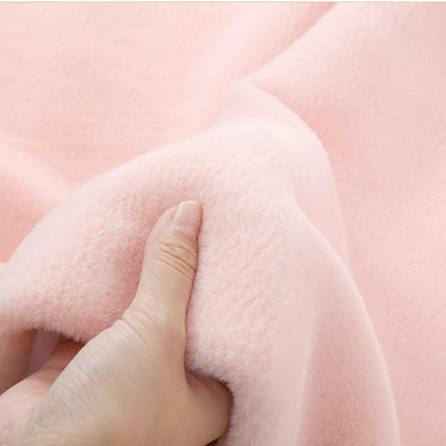 

DIY 5MM плюшевая ткань шифрование утолщение ткань твердый Solf искусственный мех лоскутные сумки кукольная одежда декоративный материал 24x25cmcm