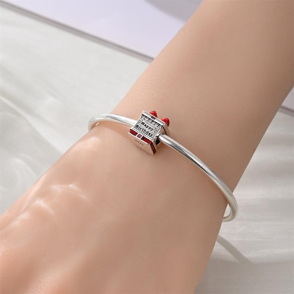 Brand New Summer Cake Charm Bead Component Copper Metal Fruit Ice Cream Candy Pendant Bead Component Bead Components Designed For Authentic Original