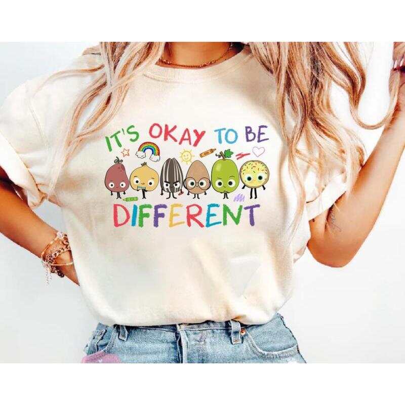

Being Different Is Okay Unisex T-shirt, Special Education Unisex T-shirt, Neurodiversity Gift, Special Education Unisex T-shirt L