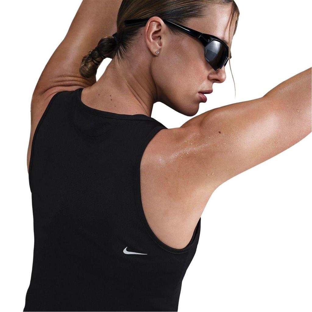 Nike Womens/Ladies Run Zip Neck Vest Top