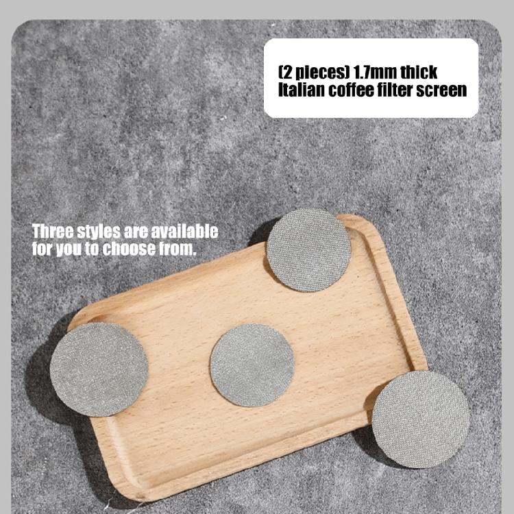 Thick Espresso Strainer for Portafilter Stainless Steel Coffee Puck Screen Heat Resistant Mesh Screen Easy To Use
